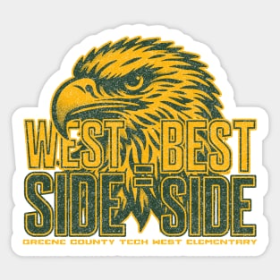 West Side = Best Side Sticker